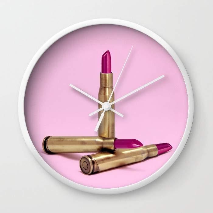 Dany Designs Wall Clock LIPSTICK BULLET Wall clock