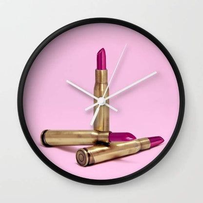 Dany Designs Wall Clock LIPSTICK BULLET Wall clock