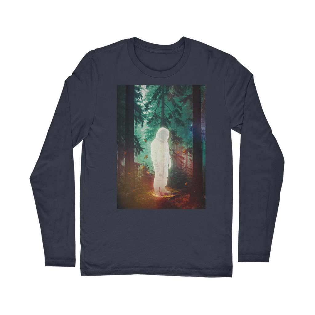 VIRGIN TEEZ Long sleeves T-shirt NAVY / Unisex / S Lost Classic Long Sleeve T-Shirt