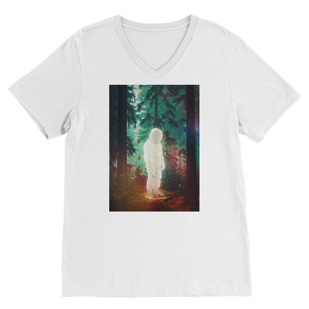 VIRGIN TEEZ Men T-Shirts White / Unisex / S Lost Premium V-Neck T-Shirt