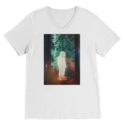 VIRGIN TEEZ Men T-Shirts White / Unisex / S Lost Premium V-Neck T-Shirt