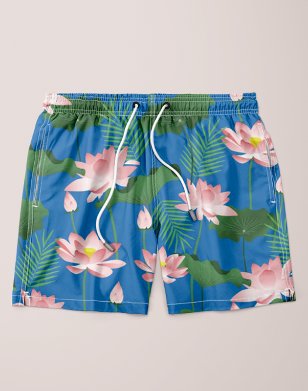 Ayaz Ahmed Shorts SMALL (28"-18") Lotus Love Shorts