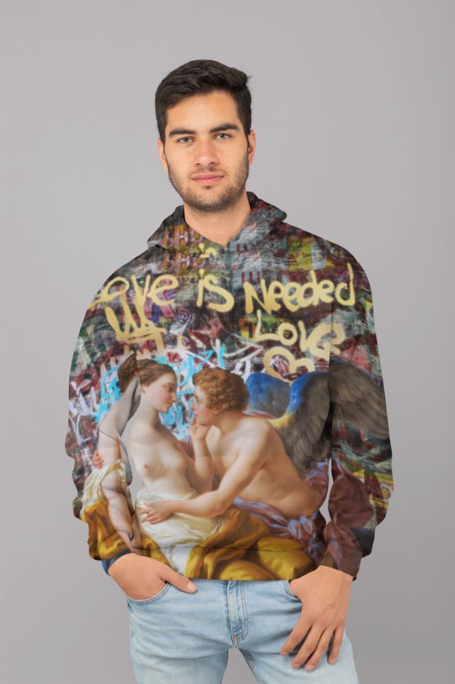 Love is needed UNISEX Sublimation Hoodie