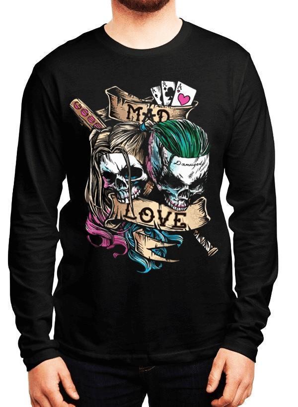 M Nidal Khan T-shirt SMALL Mad Love Full Sleeves T-shirt