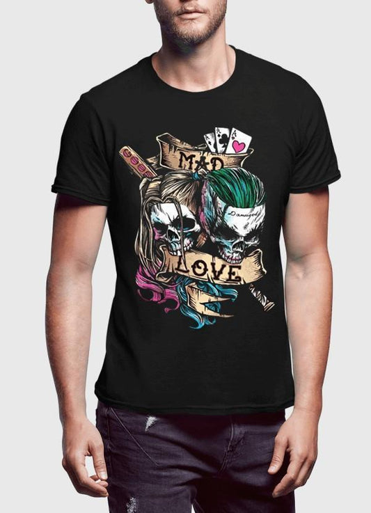 M Nidal Khan T-shirt SMALL Mad Love Half Sleeves T-shirt