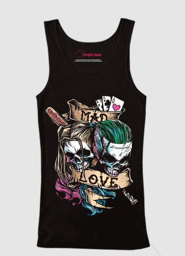 M Nidal Khan Tank Top SMALL Mad Love Tank Top