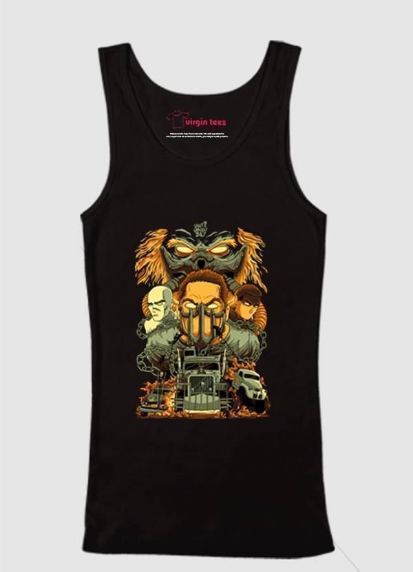 M Nidal Khan Tank Top SMALL / Black MadMax Tank Top