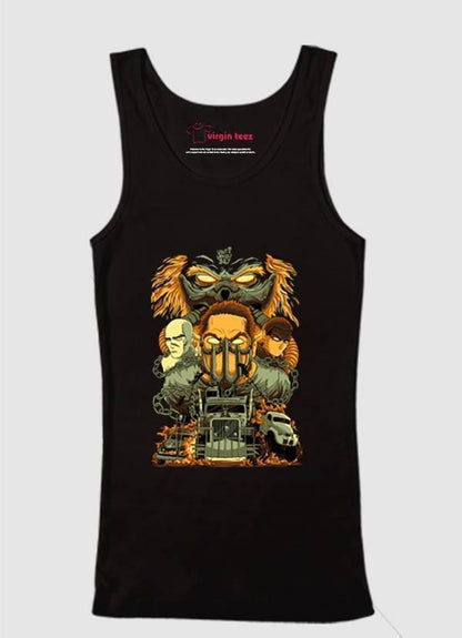 M Nidal Khan Tank Top SMALL / Black MadMax Tank Top