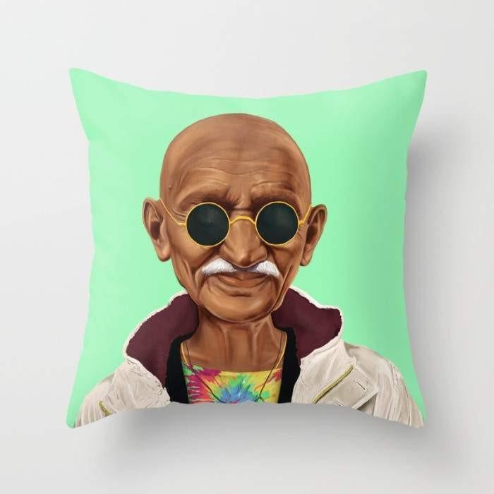 The Pillow pillows Mahatma Gandhi Pillow