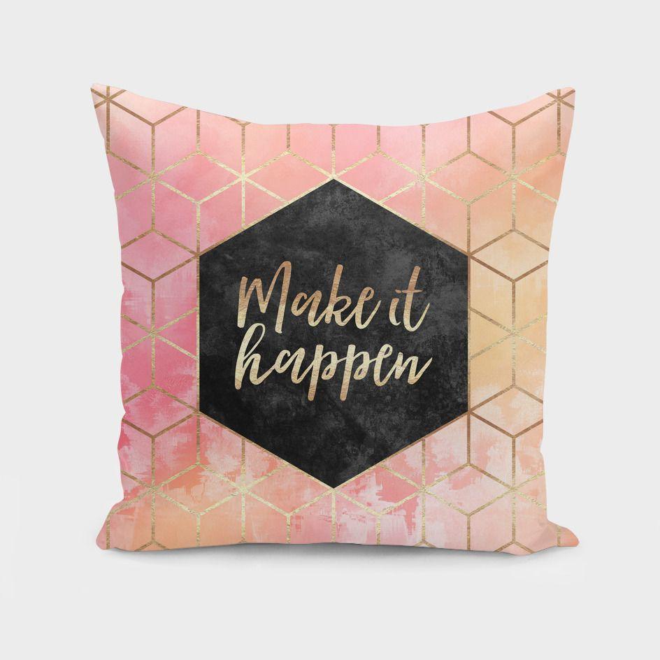 The Pillow pillows Make It Happen Cushion/Pillow