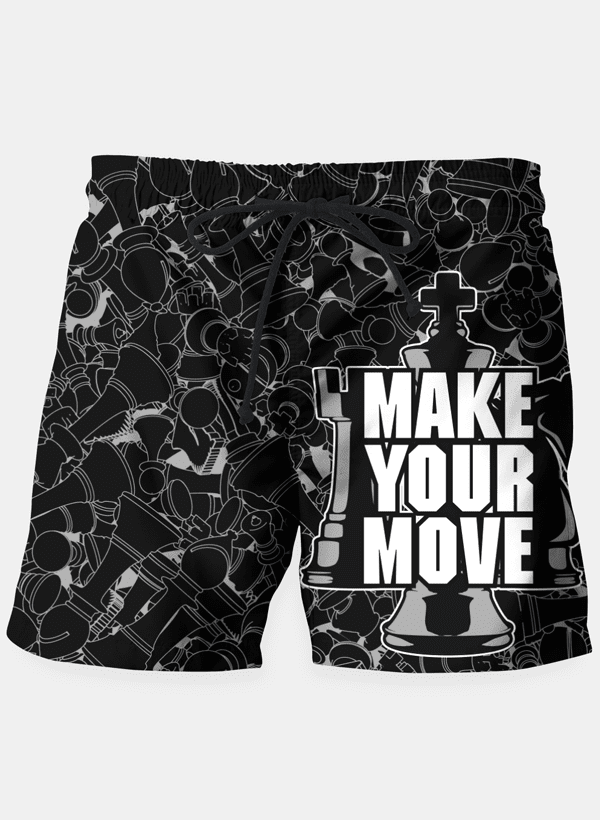 Maria Shorts Make Your Move Chess Shorts