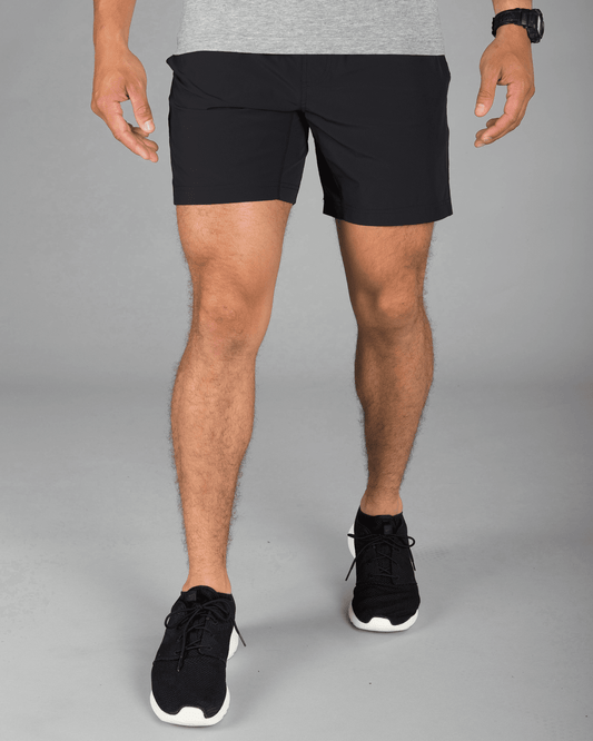 Virgin Teez Shorts Mako Black Plain Shorts