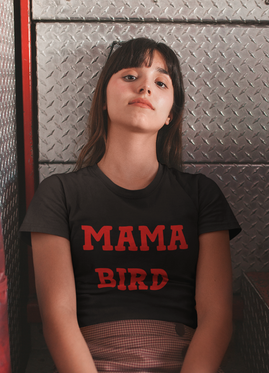 Virgin Teez Women T-Shirt Mama Bird  Women T-shirt