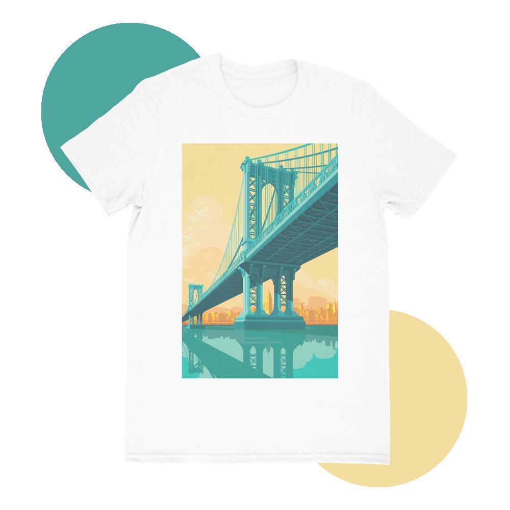 Maham T-SHIRT Manhattan Bridge T-shirt