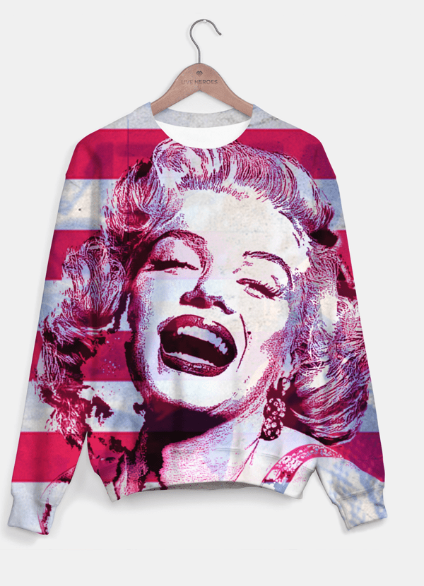 Sadaf Hamid Sweat Shirt Marilyn portrait nº3 Sweater