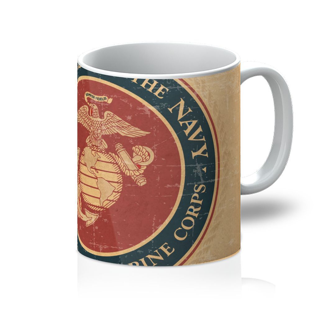 VIRGIN TEEZ Homeware 11oz Marine Mug