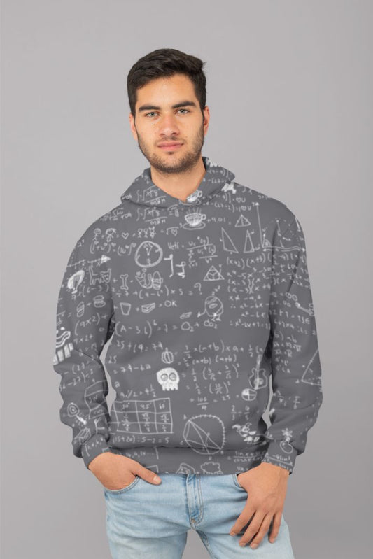 Maths 3 UNISEX Sublimation Hoodie