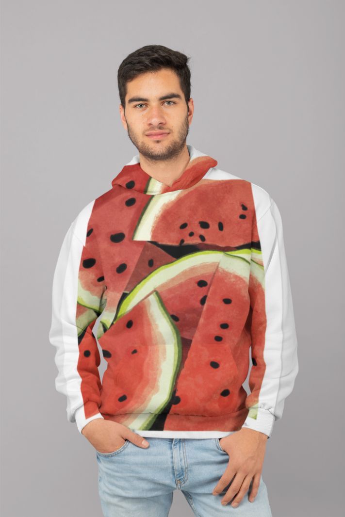 Melons pattern UNISEX Sublimation Hoodie