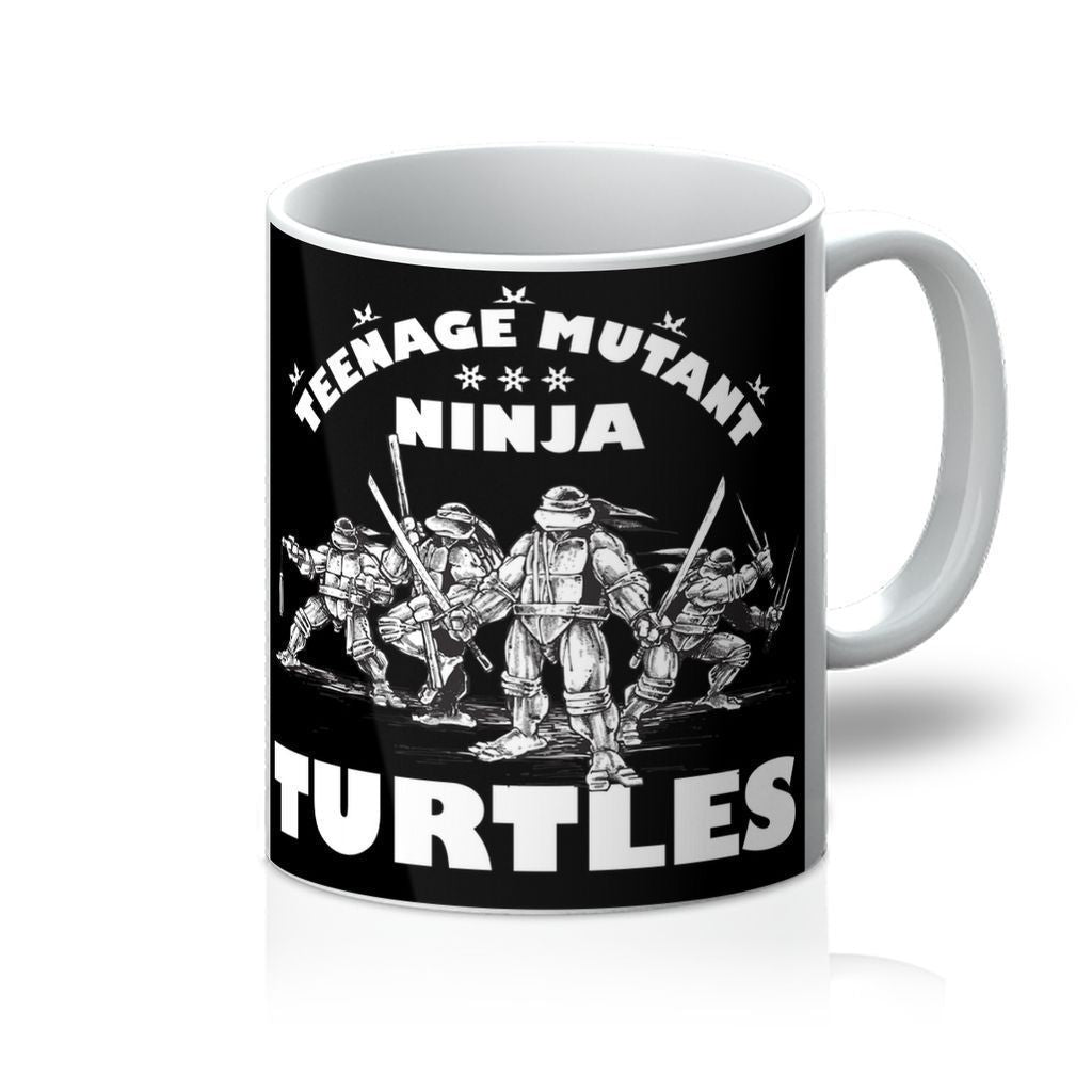 VIRGIN TEEZ Homeware 11oz More Turtles Mug