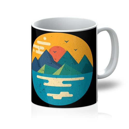 VIRGIN TEEZ Homeware 11oz Mountains Xx Mug