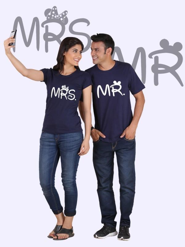 HUM TUM T-SHIRT Mr. and Mrs. Couple T-Shirts