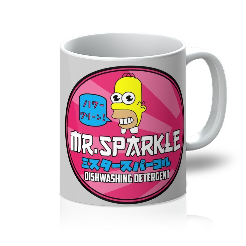 VIRGIN TEEZ Homeware 11oz Mr sparkle Mug