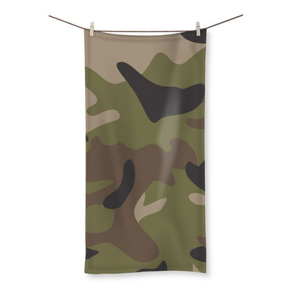 kite.ly Homeware 19.7"x39.4" Multi Camo Beach Towel