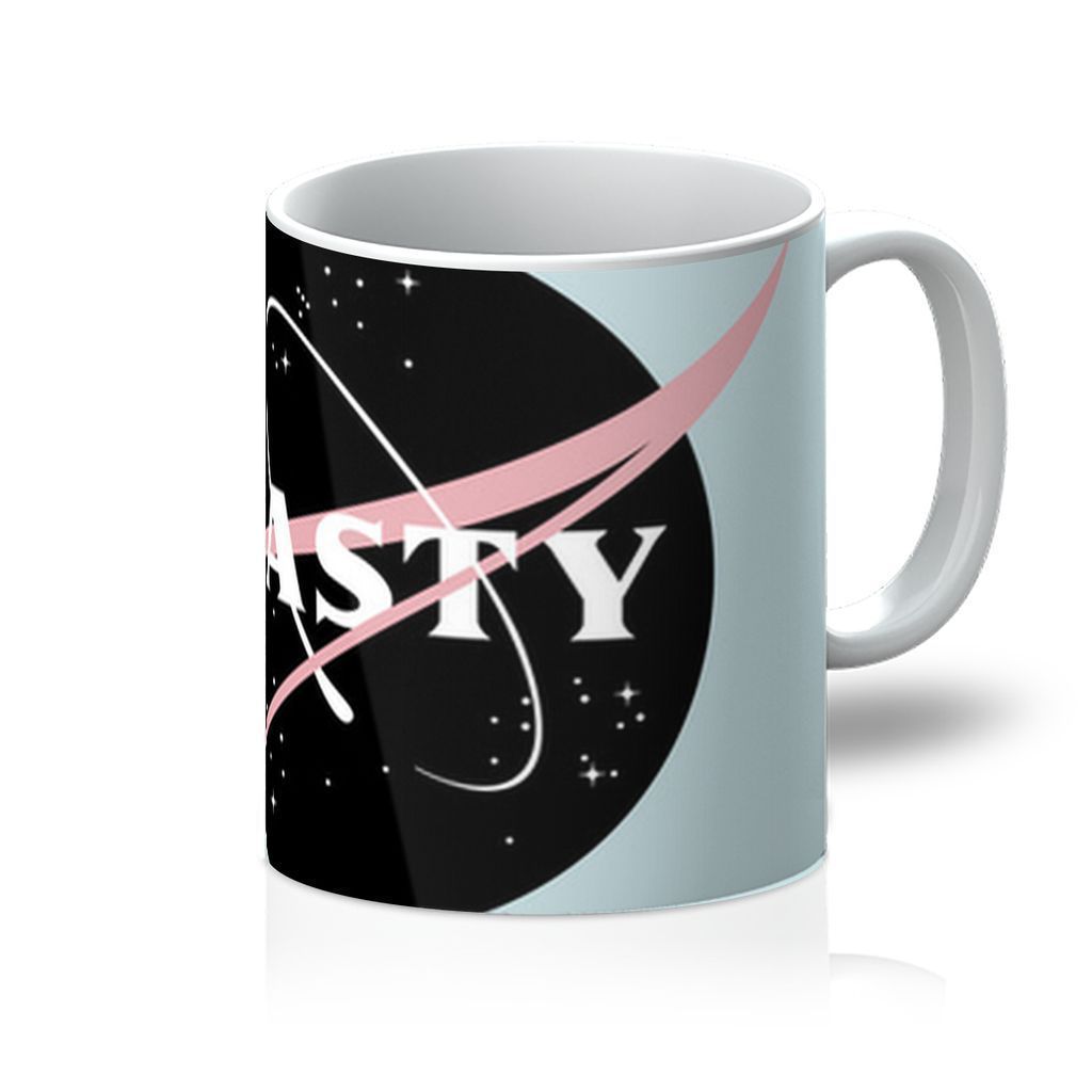 VIRGIN TEEZ Homeware 11oz Nasty Space Mug