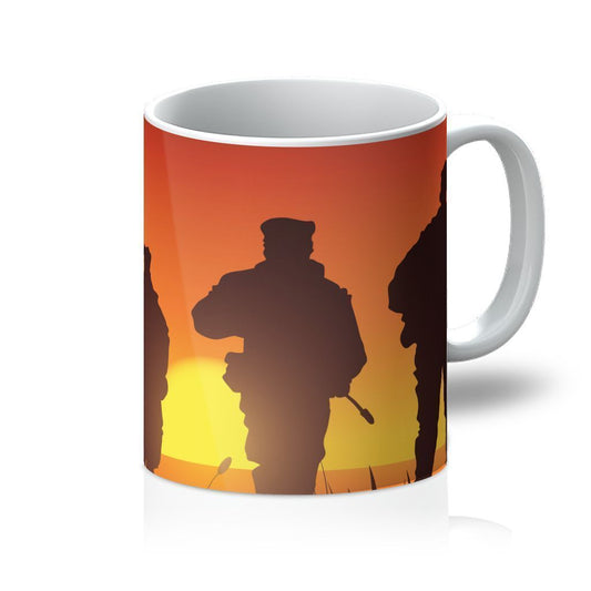 VIRGIN TEEZ Homeware 11oz Navy Seal Training Silhouette Mug