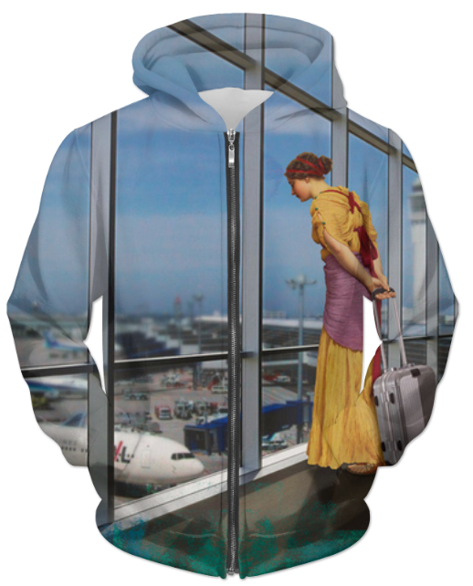 Virgin Teez Sublimation Hoodie Nostalgia UNISEX ZIP HOODIE