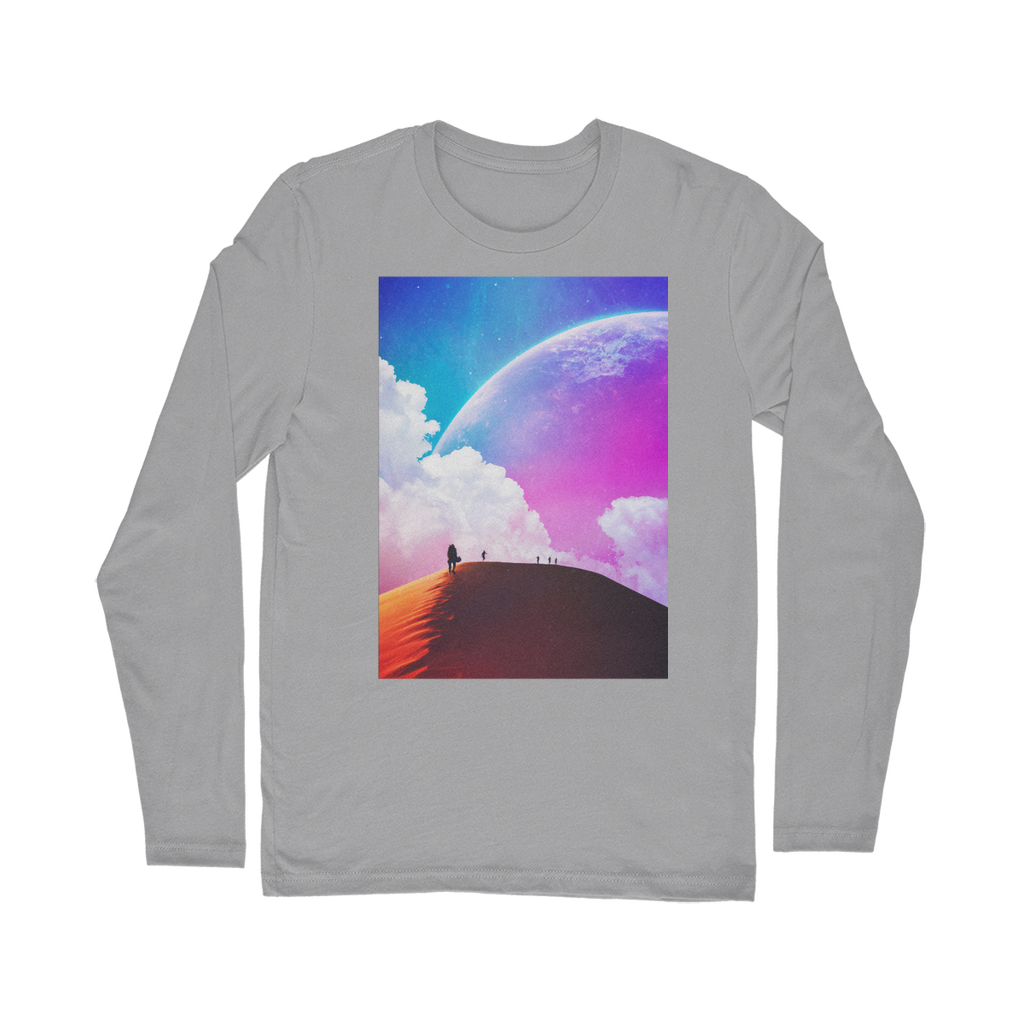 VIRGIN TEEZ Long sleeves T-shirt Light Grey / Unisex / S Not Quite There Yet Classic Long Sleeve T-Shirt