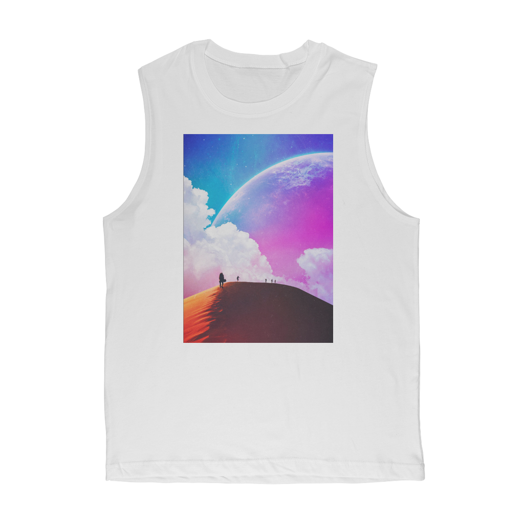 VIRGIN TEEZ Tank Top White / Unisex / S Not Quite There Yet Premium Adult Muscle Top