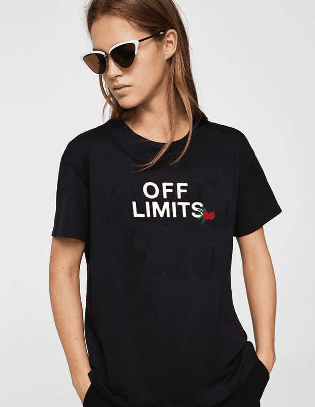 VIRGIN TEEZ Women T-shirt Off-limits Women's T-Shirt