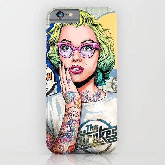 Threadless Mobile Cover Oh My Gosh, Marilyn Mobile Cover