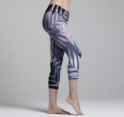 Virgin Teez Leggings Palms & Trees Legging