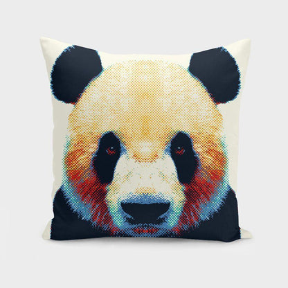 The Pillow pillows Panda - Colorful Animals  Cushion/Pillow