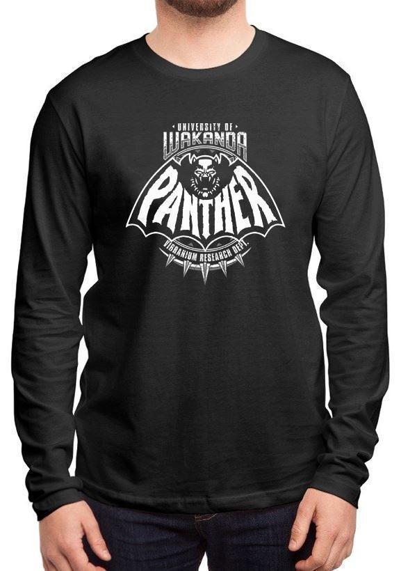 M Nidal Khan T-shirt SMALL / Black Panther Full Sleeves T-shirt