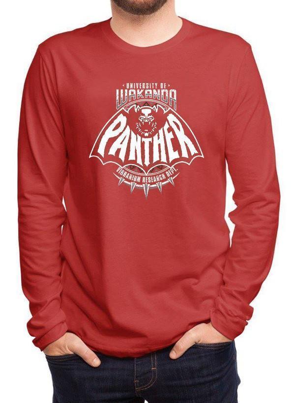 M Nidal Khan T-shirt SMALL / Red Panther Full Sleeves T-shirt