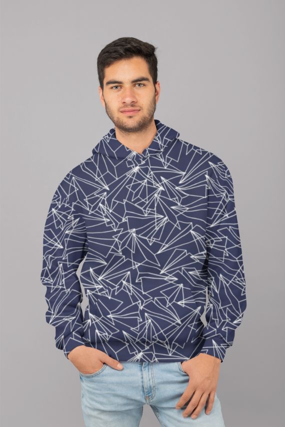 Paper plane 3 UNISEX Sublimation Hoodie