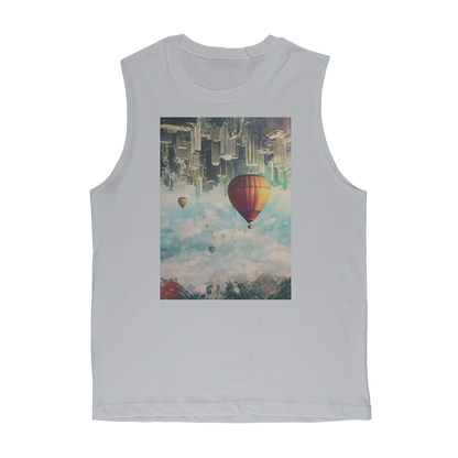 VIRGIN TEEZ Tank Top Light Grey / Unisex / S Passing By Premium Adult Muscle Top