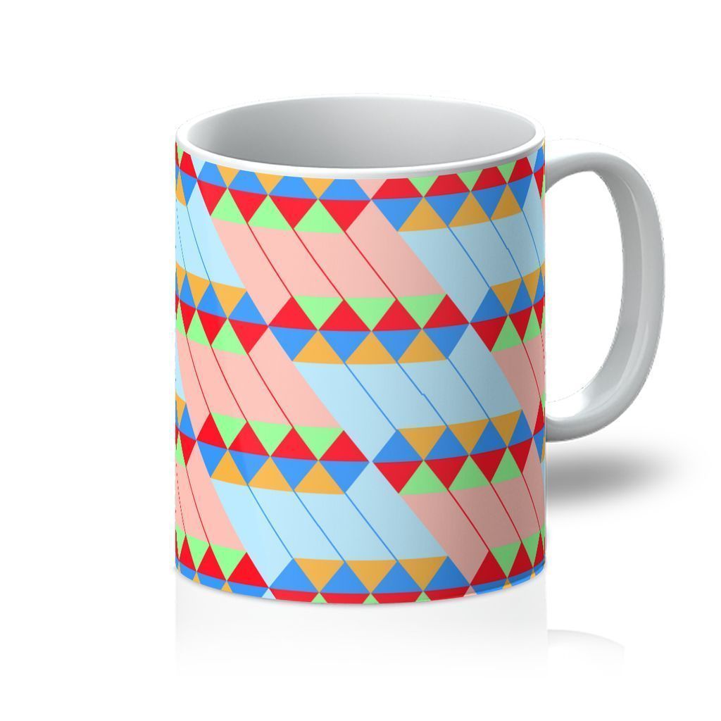 VIRGIN TEEZ Homeware 11oz Pattern 45 Mug