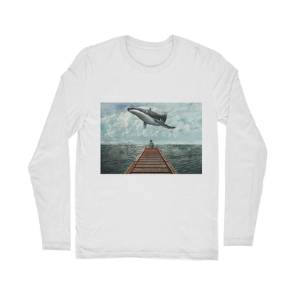 VIRGIN TEEZ Long sleeves T-shirt White / Unisex / S Pier Classic Long Sleeve T-Shirt