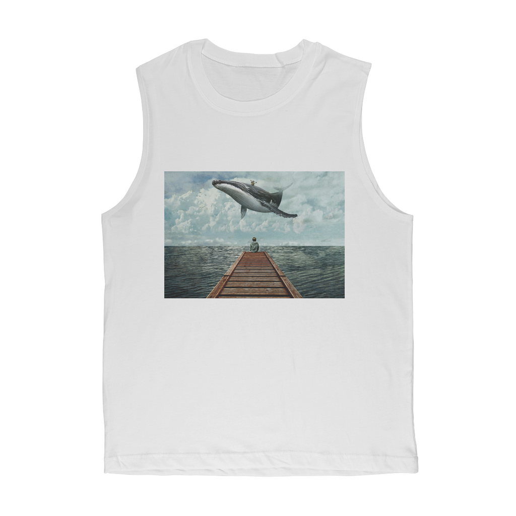 VIRGIN TEEZ Tank Top White / Unisex / S Pier Premium Adult Muscle Top