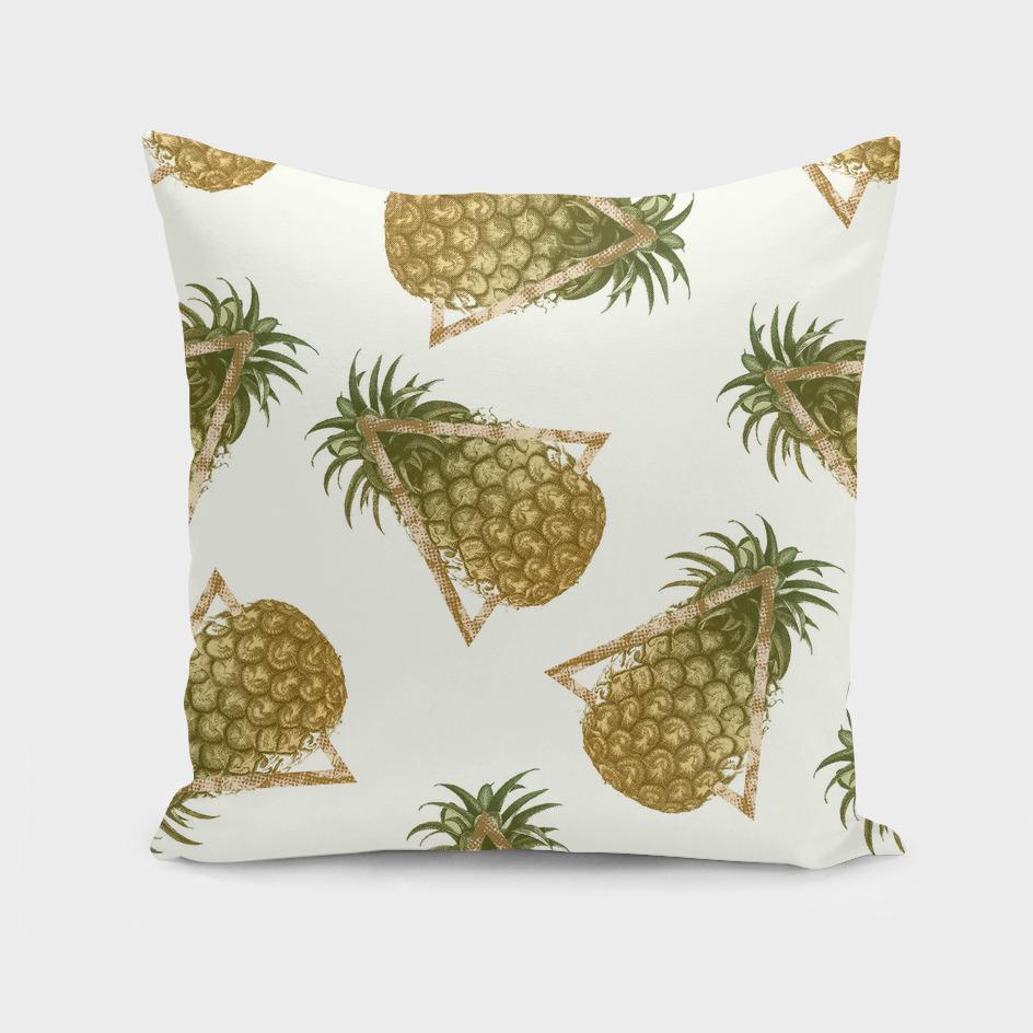 The Pillow pillows Pineapple and Triangles Cushion/Pillow