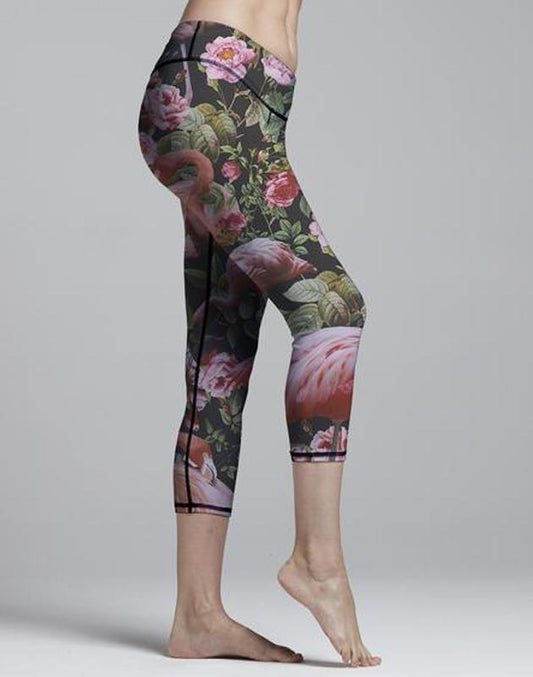 Virgin Teez Leggings Small Pink Bird Legging