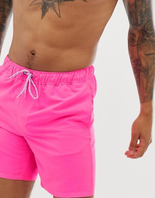 Ayaz Ahmed Shorts Pink Swim Shorts