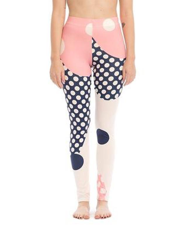 Virgin Teez Leggings Small Polka Dots Legging