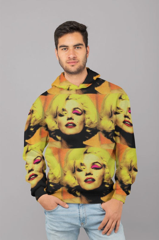 Pop art monroe UNISEX Sublimation Hoodie