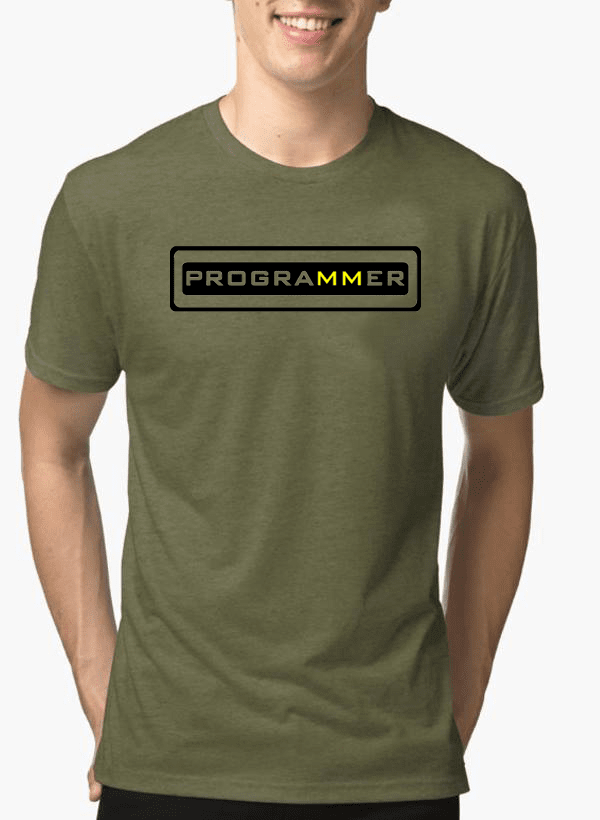 Virgin Teez T-shirt Programmer Half Sleeves Melange T-shirt