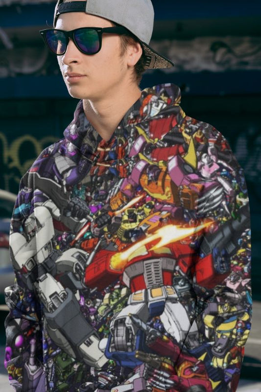 Abstract Adventure Men Sublimation Hoodie